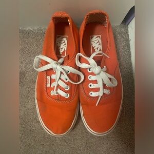 Orange Vans